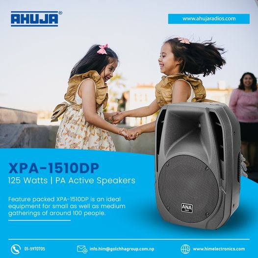 Ahuja XPA-1510DP Active Loudspeaker